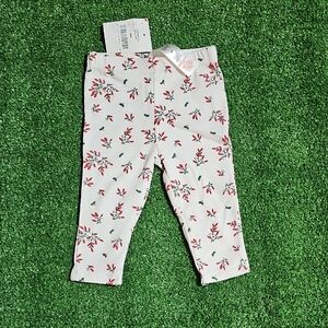Floral Print Baby Leggings